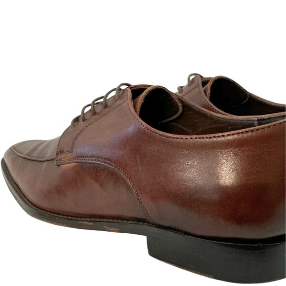 TO BOOT NEW YORK Men's Lace Up Derby Shoe in Cognac - 10 - Picture 13 of 16